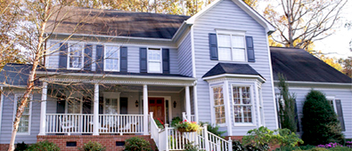 Front View of a House